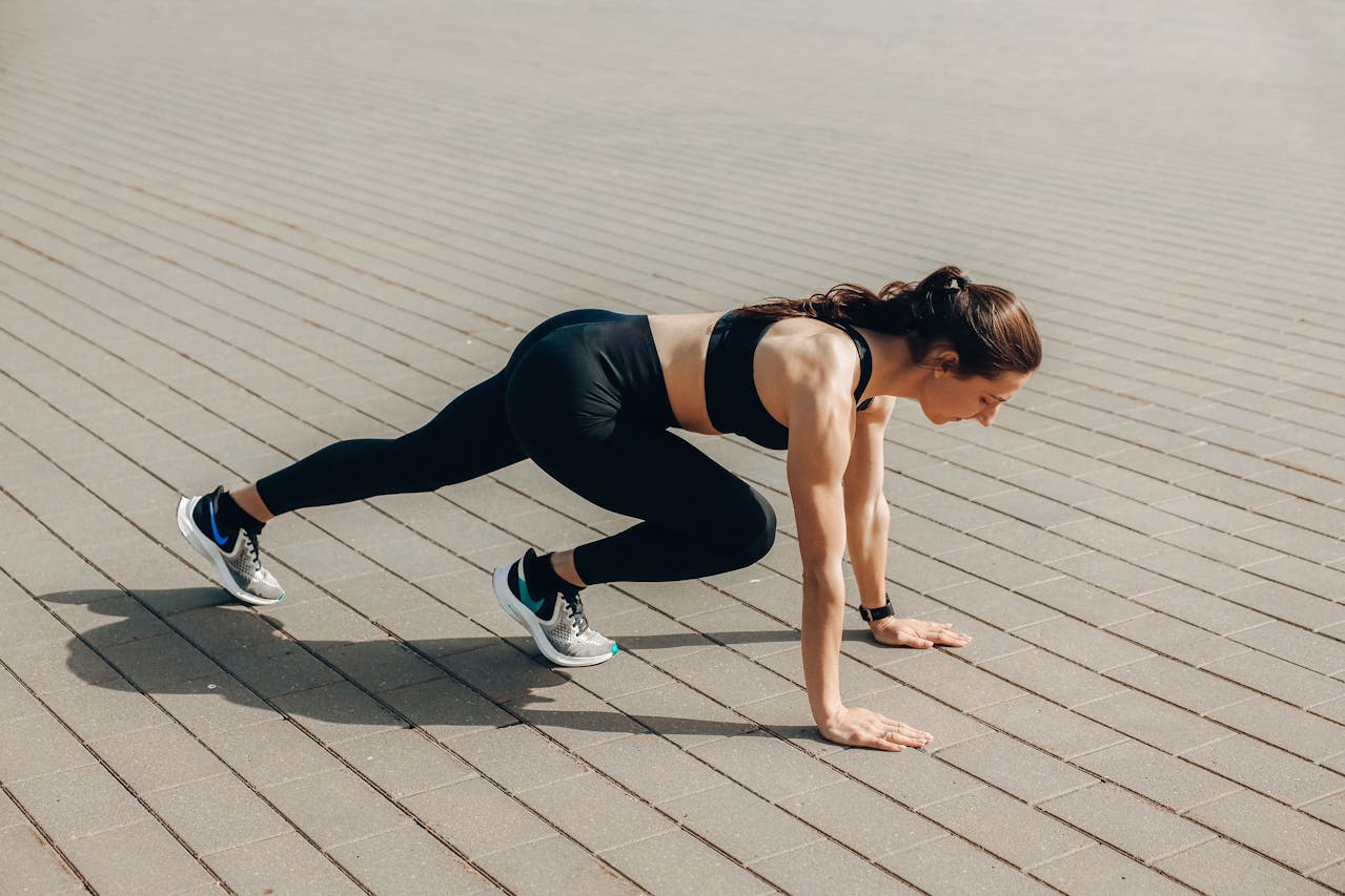 Mountain climbers ejercicio